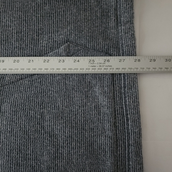 Vince Men's Stripe Beach Terry Hooded Henley Sweatshirt Coastal/Leche - Picture 9 of 9